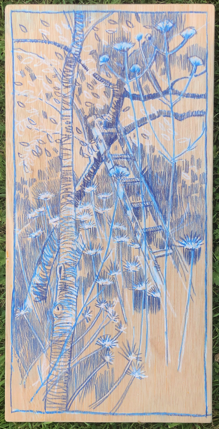 under the apple tree